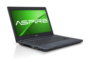 Laptop Aspire AS4349-B812G32Mikk - Intel Celeron Processor B815 (2 x 1.60GHz), 1 x 2GB DDR3, 1333MHz, 320G SATA (5400rpm)