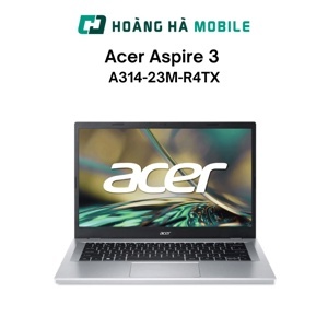 Laptop Acer Aspire 3 A314-23M-R4TX NX.KEXSV.001 - AMD Ryzen 5 7520U, 8GB RAM, SSD 512GB, AMD Radeon 610M, 14 inch