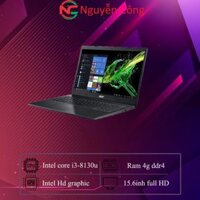 Laptop Acer Aspire 3 A315 54K 37B0 i3 8130U/4GB/256GB/Win10