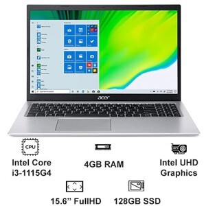 Laptop Acer Aspire 5 A515-56-36UT - Intel core i3-1005G1, 4GB RAM, SSD 128GB, Intel core UHD, 15.6 inch
