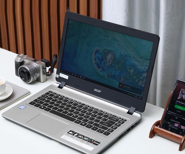 Laptop Acer Aspire A514-51-37ZD NX.H6USV.003 - Intel Core i3-8145U, 4GB RAM, HDD 500GB, Intel UHD Graphics 620, 14 inch