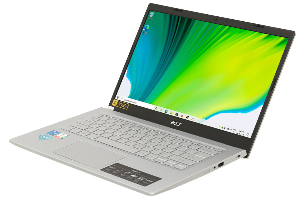Laptop Acer Aspire A514 54 53T8 NX.A2ASV.006 - Intel core i5-1135G7, 8GB RAM, SSD 1TB, Intel Iris Xe, 14 inch