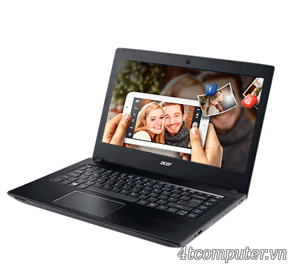 Laptop Acer Aspire E5 475 33WT (NX.GCUSV.002) - Intel core i3, 4GB RAM, HDD 500GB, Intel HD Graphics 520, 14 inch
