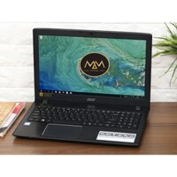 Laptop Acer E5-576G i7 8550 8CPUS/ Ram8G/ SSD128+500G/ Vga MX150 2G/ Full Phím Số/ Giá rẻ