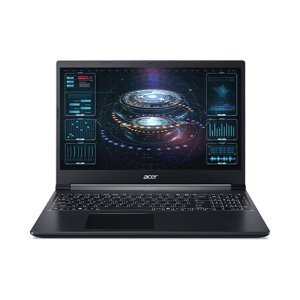 Laptop Acer Gaming Aspire 7 A715-75G-56ZL NH.Q97SV.001 - Intel Core i5-10300H, 8GB RAM, SSD 512GB, Nvidia GeForce GTX 1650 4GB GDDR6 + Intel UHD Graphics, 15.6 inch