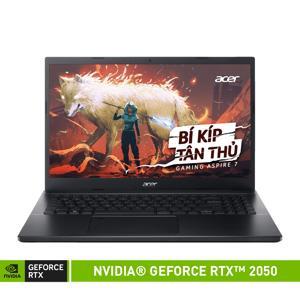 Laptop Acer Gaming Aspire 7 A715-76G-59MW NH.QMYSV.001 - Intel Core i5-12450H, 8GB RAM, SSD 512GB, Nvidia GeForce RTX 2050 4GB GDDR6 + Intel UHD Graphics, 15.6 inch