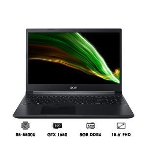 Laptop Acer Gaming Aspire 7 A715-42G-R4XX NH.QAYSV.008 - AMD Ryzen R5-5500U, 8GB RAM, SSD 256GB, Nvidia GeForce GTX 1650 4GB GDDR6, 15.6 inch