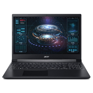 Laptop Acer Gaming Aspire 7 A715-75G-56ZL NH.Q97SV.001 - Intel Core i5-10300H, 8GB RAM, SSD 512GB, Nvidia GeForce GTX 1650 4GB GDDR6 + Intel UHD Graphics, 15.6 inch