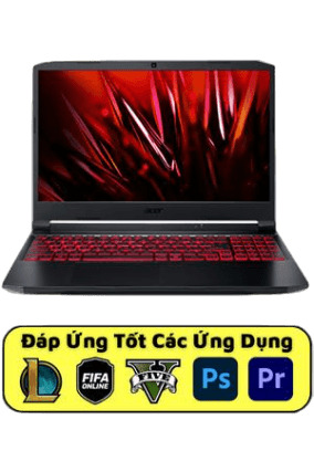 Laptop Acer Gaming Nitro 5 AN515-57-536Q - Intel core i5-11400H, 8GB RAM, SSD 256GB, Nvidia GeForce GTX 1650 4GB GDDR6, 15.6 inch