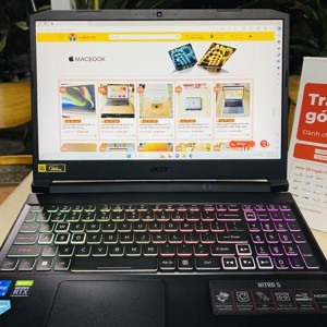Laptop Acer Nitro 5 Eagle AN515-57-54MV NH.QENSV.003 - Intel Core i5-11400H, 8GB RAM, SSD 512GB, Nvidia GeForce RTX 3050 4GB GDDR6, 15.6 inch