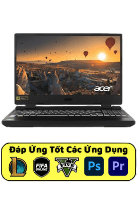 Laptop Acer Nitro 5 Tiger AN515-58-51L2 - Intel Core i5-12500H, 8GB RAM, SSD 512GB, Nvidia GeForce RTX 3070 8GB, 15.6 inch