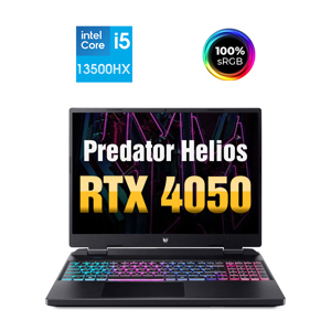 Laptop Acer Predator Helios Neo PHN16-71-57W1 - Intel Core i5-13500HX, 16GB RAM, SSD 512GB, Nvidia GeForce RTX 4050 6GB GDDR6, 16 inch