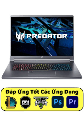 Laptop Acer Predator Triton 500 SE PT516-52s-75E3 NH.QFQSV.001 - Intel core i7-12700H, 16Gb RAM, SSd 1TB, Nvidia GeForce RTX 3070Ti 8GB GDDR6, 16 inch