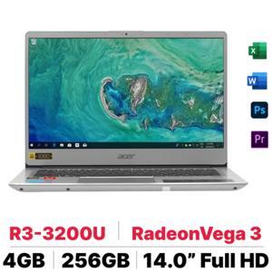 Laptop Acer Swift 3 SF314-41-R4J1 NX.HFDSV.001 - AMD Ryzen 3-3200U, 4GB RAM, SSD 256GB, Intel UHD Graphics 620, 14 inch