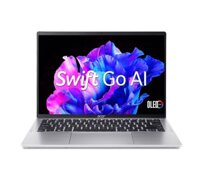 LAPTOP ACER SWIFT GO AI GEN 2 SFG14-73-71ZX (NX.KSLSV.002) (ULTRA 7-155H/16GB RAM/512GB SSD/14.0 INCH IPS 2.8K/WIN11/BẠC/VỎ NHÔM) (2024)