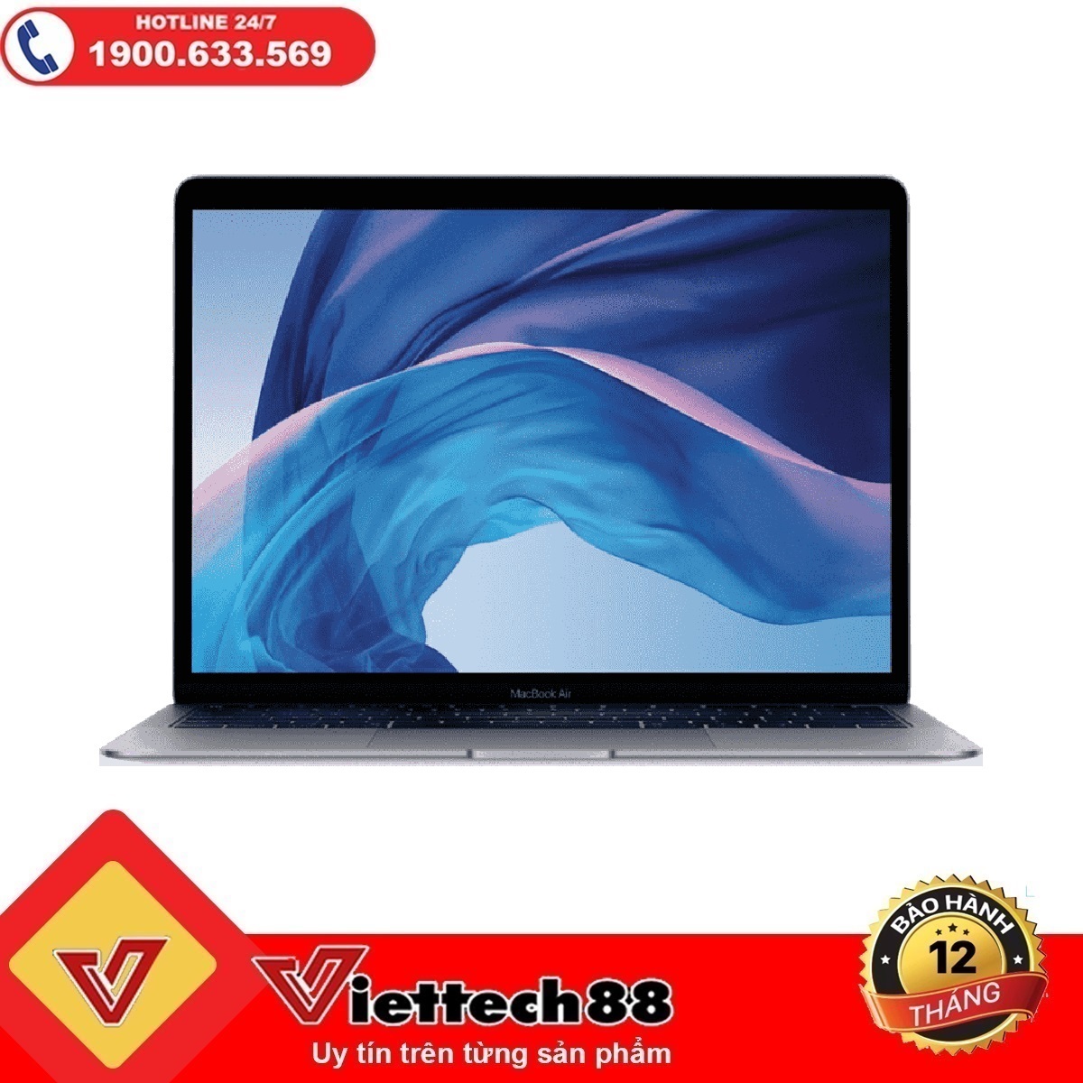 Laptop Apple Macbook Air 2018 MREA2/MRE82/MREE2 - Intel Core i5, 8GB RAM, SSD 128GB, Intel UHD Graphics 617, 13.3 inch