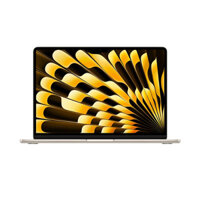 Laptop Apple Macbook Air (MC8P4SA/A) (Apple M3/8C CPU/10C GPU/24GB RAM/512GB SSD/13.6/Mac OS/Starlight) (2024) | Giá rẻ, trả góp 0%
