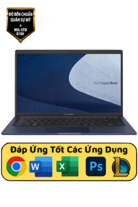 Laptop Asus ExpertBook B1 B1400CBA-EB0641W - Intel Core i5-1235U, 8GB RAM, SSD 512GB, Intel Iris Xe Graphics, 14 inch