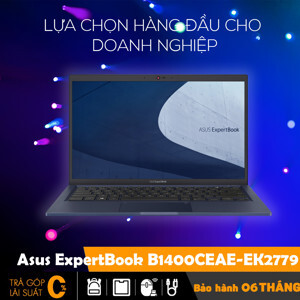 Laptop Asus ExpertBook B1400CEAE-EK2779 - Intel Core i5-1135G7, RAM 8GB, SSD 256GB, Intel Iris Xe Graphics, 14.0 inch