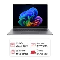 Laptop Asus ExpertBook P5 P5405CSA-NZ0016W (Intel Core Ultra 5 226V/ 16GB/ 512GB/ 14 inch WQXGA/ Intel Arc 130V/ Win 11H/ Xám)
