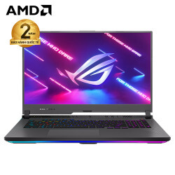 Laptop Asus Gaming ROG Strix G17 G713RM-LL016W - AMD Ryzen R7-6800H, 16GB RAM, SSD 512GB, Nvidia Geforce RTX 3060 6GB GDDR6, 17.3 inch