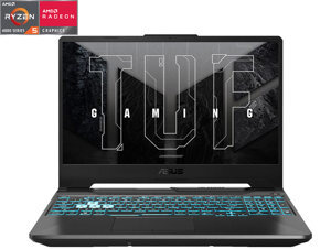 Laptop Asus Gaming TUF A15 FA506IHRB-HN080W -  AMD Ryzen R5-4600H, 8GB RAM, SSD 512GB, Nvidia GeForce GTX 1650 4GB GDDR6 + AMD Radeon Graphics, 15.6 inch