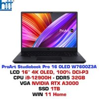 Laptop ASUS ProArt Studiobook Pro 16 OLED W7600Z3A L2048W