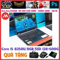 Laptop Asus Rog F560UD i5 8250U/8GB/128+500G GTX1050/Win10, laptop cũ chơi game và đồ họa Nặng -Hàng nhập khẩu USA