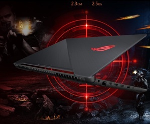 Laptop Asus Rog Scar GL503GE-EN021T - Intel core i7, 8GB RAM, HDD 1TB + SSD 128GB, Nvidia Geforce GTX 1050Ti 4GB DDR5, 15.6 inch