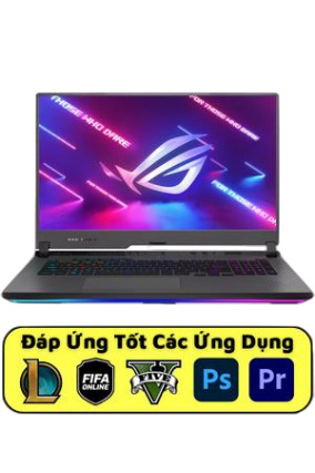 Laptop Asus ROG Strix G15 G513IC-HN729W - AMD Ryzen 7 4800H , 8GB RAM, SSD 512GB, Nvidia GeForce RTX 3050 4GB GDDR6 + AMD Radeon Graphics, 15.6 inch