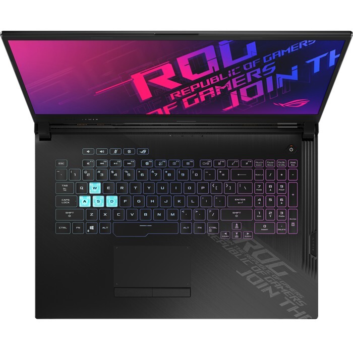 Laptop Asus ROG Strix G17 G712L-VEV055T - Intel Core i7-10750H, 16GB RAM, SSD 512GB, Nvidia GeForce RTX 2060 6GB GDDR6, 17.3 inch