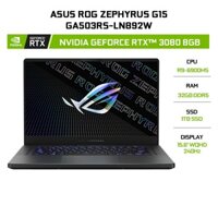 Laptop ASUS ROG Zephyrus G15 GA503RS-LN892W (R9-6900HS | 32GB | 1TB | RTX™ 3080 8GB | 15.6' WQHD 240Hz)