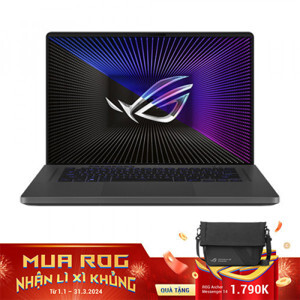 Laptop Asus ROG Zephyrus G16 GU603VU-N3898W - Intel Core i7 13620H, 16GB RAM, SSD 512GB, Nvidia GeForce RTX 4050 6GB GDDR6, 16 inch