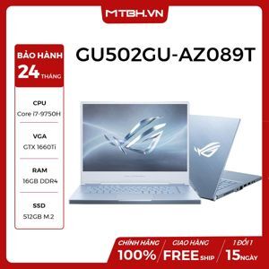 Laptop Asus Rog Zephyrus M GU502GU-AZ089T- Intel Core i7-9750H, 16GB RAM, SSD 512GB, Nvidia Geforce GTX 1660Ti 6GB GDDR6, 15.6 inch