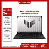 LAPTOP ASUS TUF GAMING A14 FA401KM-RG010WS Ryzen AI 7 350 | RTX 5060 8GB | 32GB RAM | 1TB SSD | 14' WQXGA 165Hz | Win 11