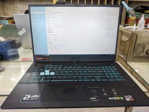 Laptop Asus TUF Gaming A17 FA707RC-HX130W - AMD Ryzen 7-6800H, 8GB RAM, SSD 512GB, Nvidia GeForce RTX 3050 4GB GDDR6, 17.3 inch