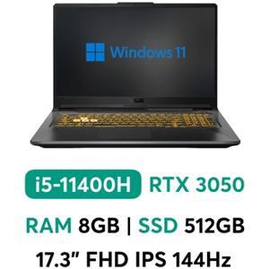Laptop Asus TUF Gaming F17 FX706HC-HX579W - Intel Core i5-11400H, 8GB RAM, SSD 512GB, Nvidia GeForce RTX 3050 4GB GDDR6, 17.3 inch