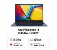 Laptop ASUS Vivobook 14 X1404ZA-NK386W