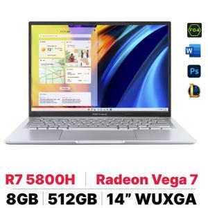 Laptop Asus Vivobook 14X M1403QA-LY024W - AMD Ryzen 7 5800H, 8GB RAM, SSD 512GB, AMD Radeon Graphics, 14 inch