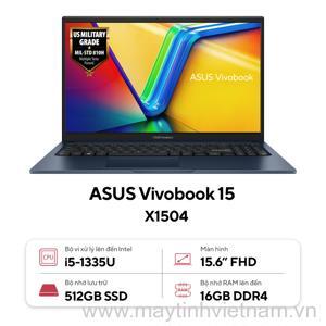 Laptop Asus Vivobook 15 X1504VA-NJ070W - Intel Core i5-1335U, 16GB RAM, SSD 512GB, Intel Iris Xe Graphics, 15.6 inch