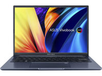 LAPTOP ASUS Vivobook Core i5-12500H/8GD4/256GB-SSD/14.0 OLED WQ+/FP/WiFi6/BT5.0/3C70WHr/W11SL/LED_KB/XANH