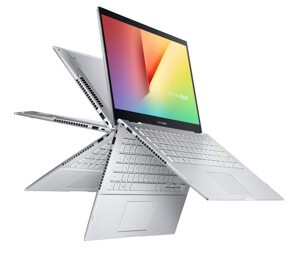 Laptop Asus VivoBook Flip 14 TP470EA-EC346W - Intel Core i3-1115G4, 4GB RAM, SSD 512GB, Intel UHD, 14 inch