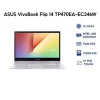 Laptop ASUS VivoBook Flip 14 TP470EA-EC346W (i3-1115G4|4GB|512GB|Intel UHD Graphics|14'FHD)