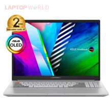 Laptop Asus Vivobook Pro 16X OLED N7600ZE-L2010W - Intel core i7-12700H, 16Gb RAM, SSD 1TB, Nvidia GeForce RTX 3050 Ti 4GB GDDR6, 16 inch