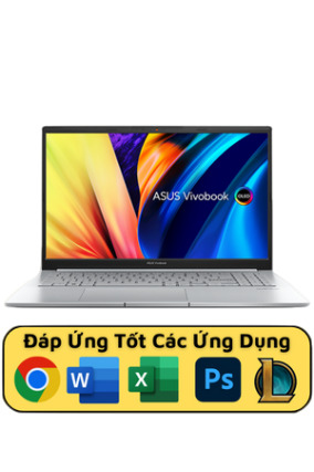 Laptop Asus Vivobook Pro 15 M6500QC-MA002W - AMD Ryzen 5 5600H, 16GB RAM, SSD 512GB, Nvidia GeForce RTX 3050 4GB GDDR6, 15.6 inch
