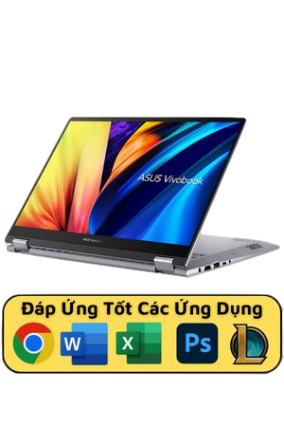Laptop Asus Vivobook S 14 Flip TP3402ZA-LZ159W - Intel Core i5-12500H, 8GB RAM, SSD 512GB, Intel Iris Xe Graphics, 14 inch