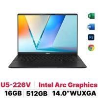 Laptop ASUS Vivobook S14 S5406SA-Q423SA U5-226V RAM 16GB SSD 512GB 14.0″ WUXGA OLED