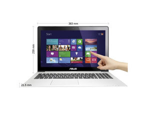 Laptop Asus VivoBook S550CA-CJ013H - Intel Core i3-3217U 1.8GHz, 4GB RAM, 24GB SSD + 500GB HDD, Intel HD Graphics 4000, 15.6 inch