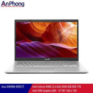 Laptop Asus Vivobook X409MA-BV031T - Intel Celeron N4000, 4GB RAM, HDD 1TB, Intel UHD Graphics, 14 inch