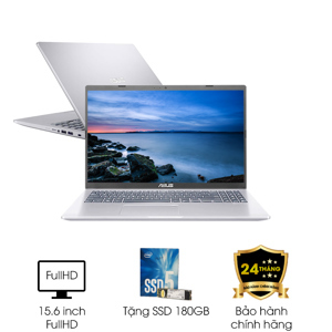 Laptop Asus X509FA-EJ199T - Intel Core i3-8145U, 4GB RAM, HDD 1TB, Intel HD Graphics 620, 15.6 inch